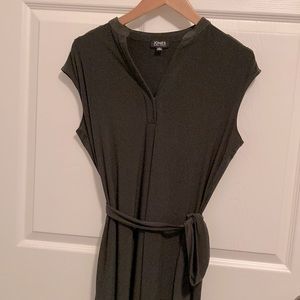 Green Fall dress Jones